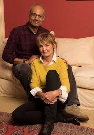 George and with partner Frances Robathon.